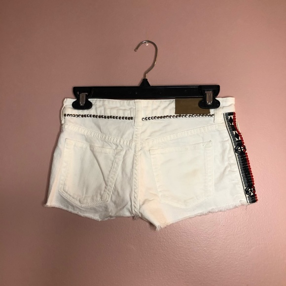 IRO Women’s Studded Short Shorts size 26 - Picture 4 of 5